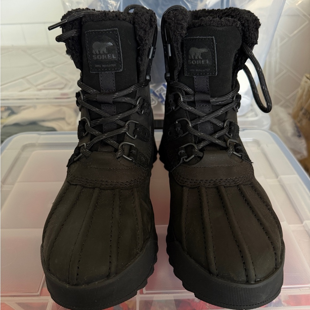 Sorel Men's Black Waterproof Boots